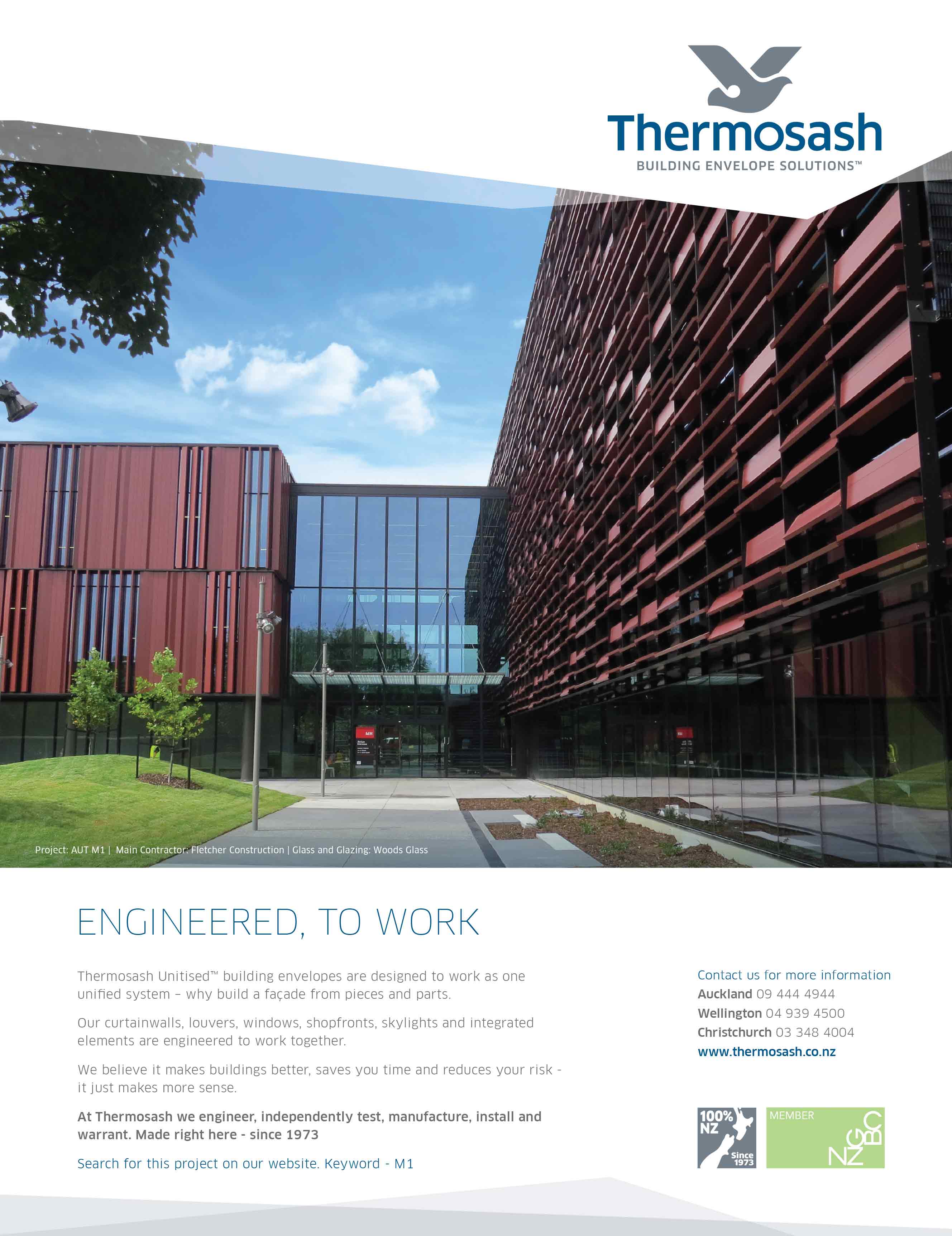 Thermosash Unitised™ System - Engineered to Work