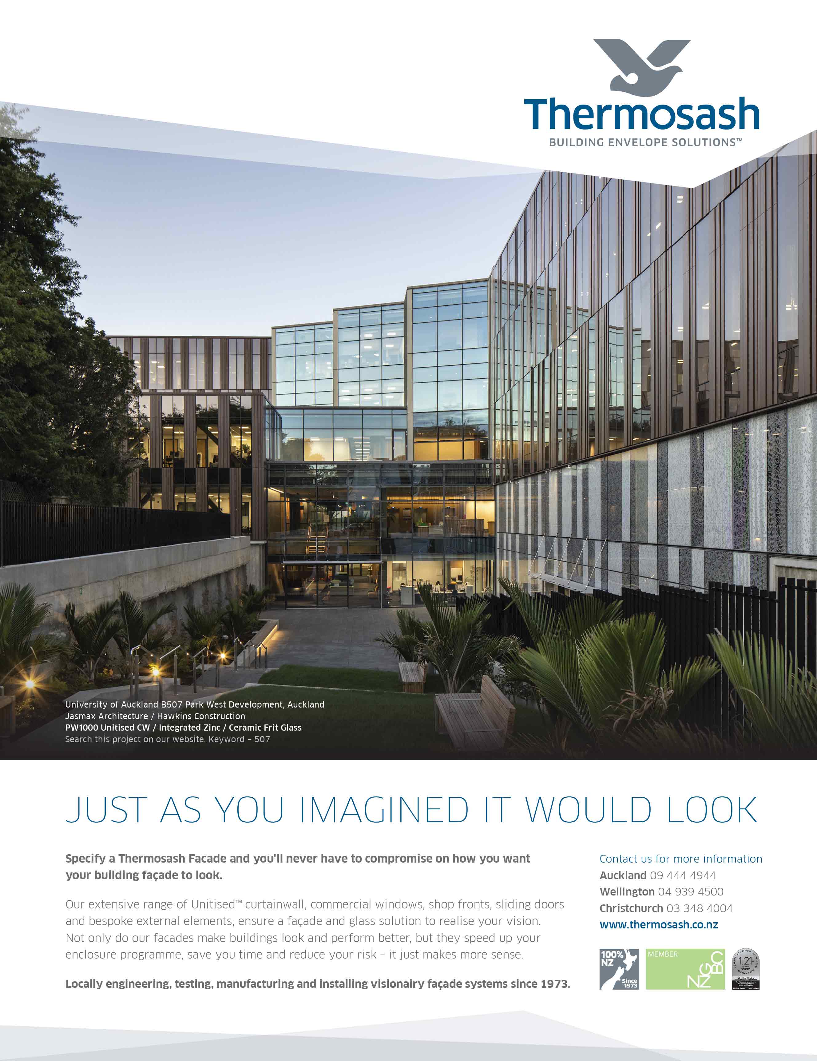 Thermosash Facade - No Compromise