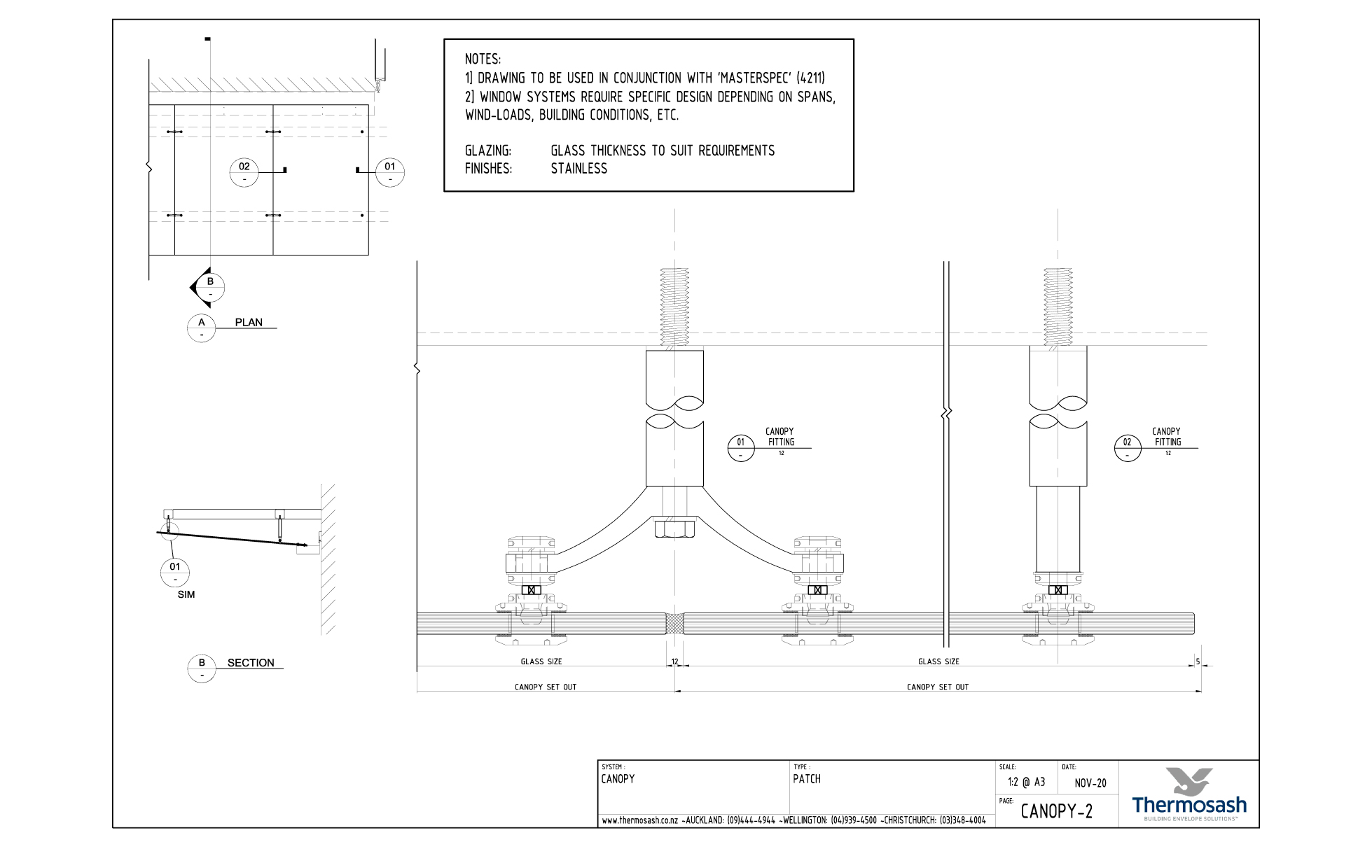 CAD Download - Patch Mount Canopy
