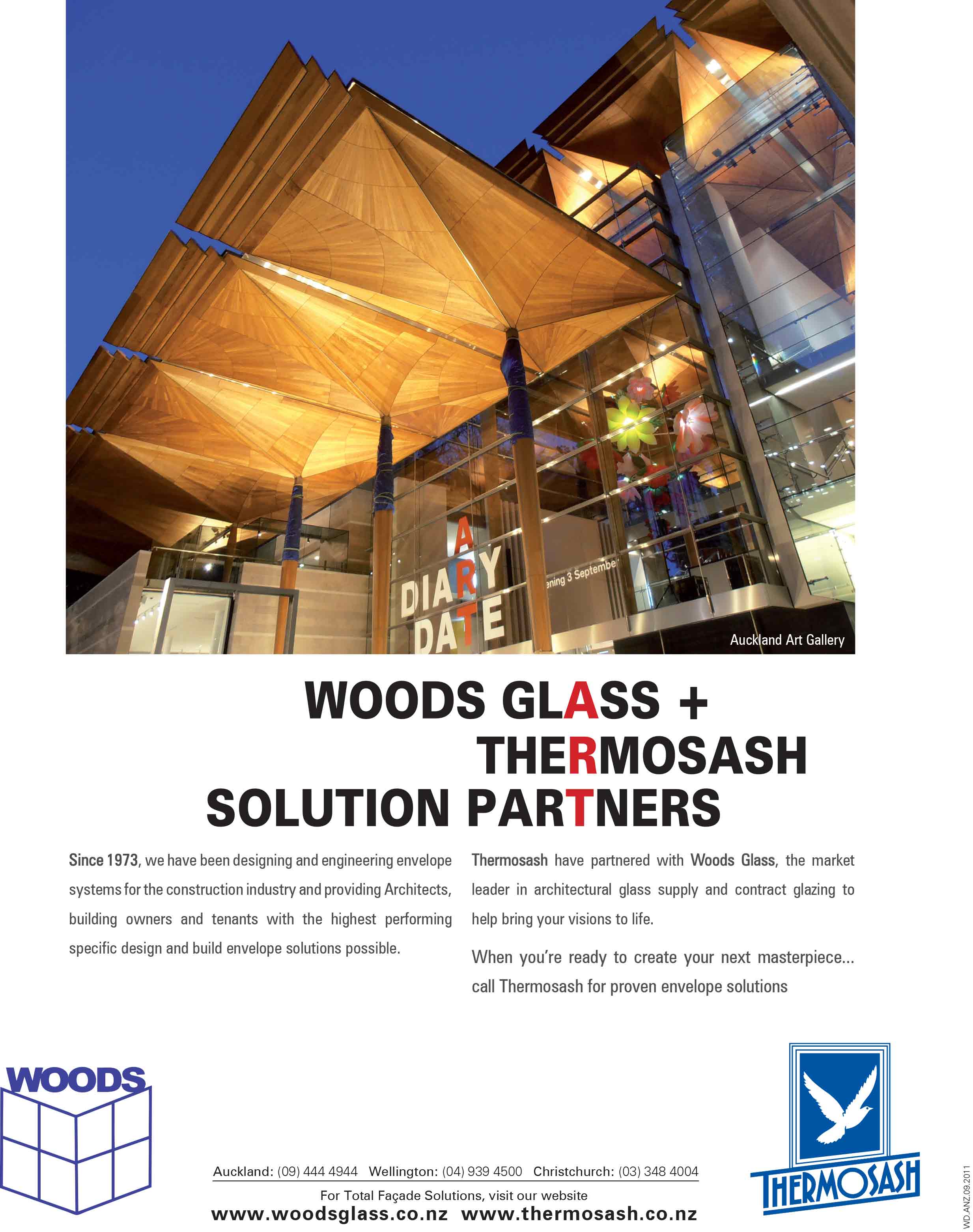 Thermosash + Woods Glass - Solution Partners