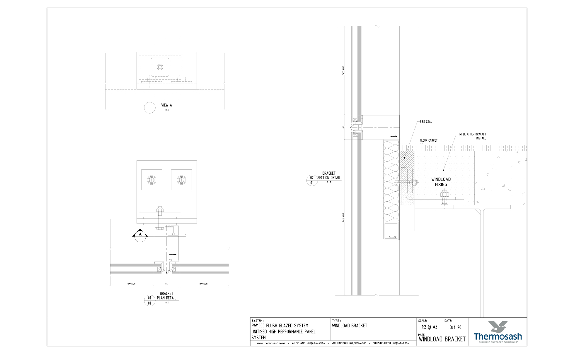 CAD Download - PW1000 - Windload Bracket